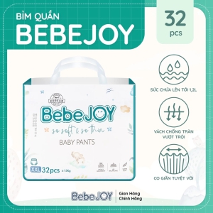 Bỉm Quần - Tả Quần Bebejoy size XXL - >15kg - 32 pcs